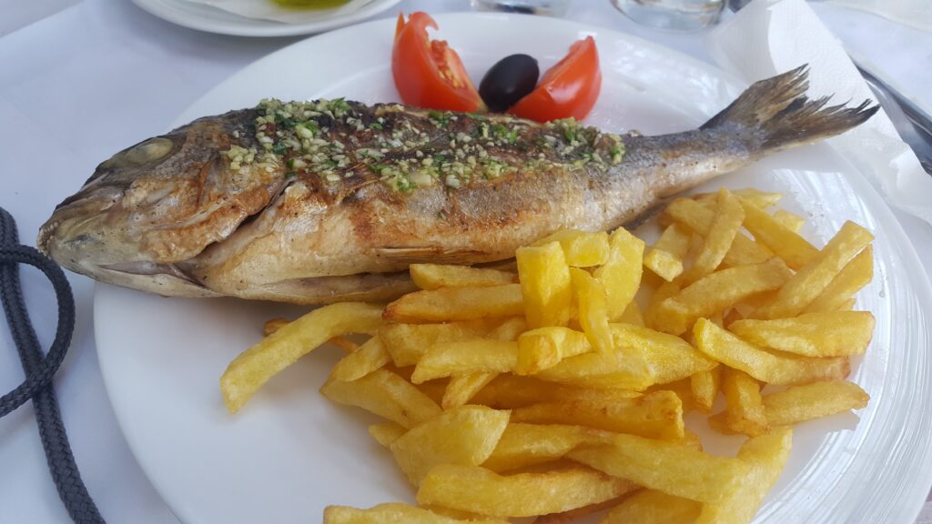 crispy whole dorada croatia